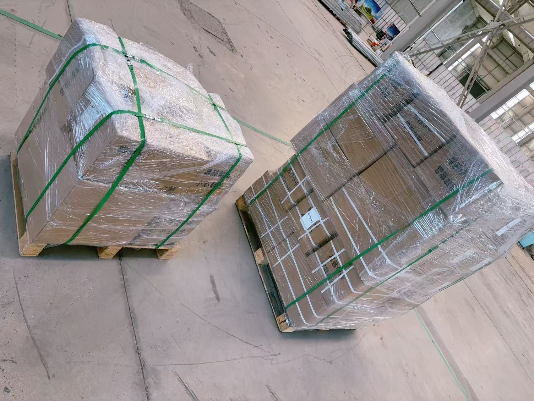 Laatste bedrijfsblogs Hanging system patst naar Pakistan.