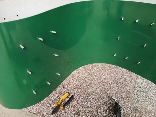 kopen De Norm van de Transportbandfda van Pvc van de voedselrang met Gaten online manufacture