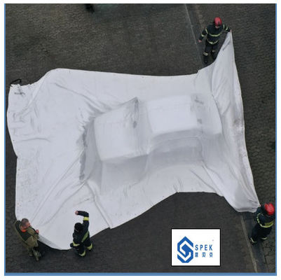 kopen Branddek voor elektrische voertuigen Brandvertrager Silicone stof Glasvezel stof Grote deken online manufacture