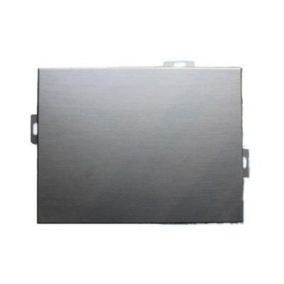 kopen Aanpasbare geborstelde aluminium fineer voor uniek gebouwontwerp online manufacture