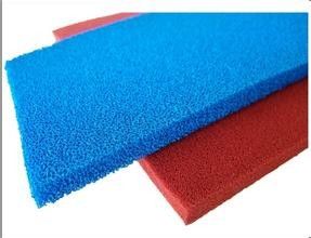 kopen Rode Blauwe van het het Bladvoedsel van de Siliconespons van het de Rangsilicone Rubber het Blad Open Cel voor Ijzerlijst online manufacture