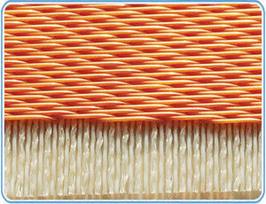kopen Filtratie slib ontwatering polyester transportband horizontaal vacuümbandfilter online manufacture