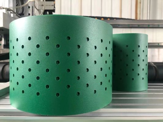 De Transportband Vlotte Glanzend met geringe geluidssterkte van Benzine Groene Pvc