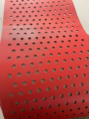 De Transportband Vlotte Glanzend van benzinepvc met Verschillend Patroon