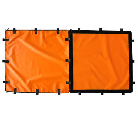 Lasbeschermingspaneel onder druk van glasvezel Silicone stof brandwerend 0,9 mm