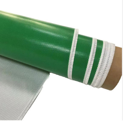 Eenzijdige siliconen rubber gecoate glasvezel stof voor thermische isolatie jas