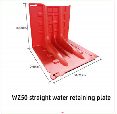 Hoogte 52,8 rood ABS kunststof UV-bestrijdende coating overstroming buffer