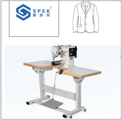 Eenmalige naaldcilinder-bastingmachine