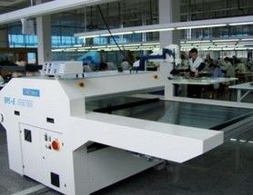 PTFE Met een laag bedekte Smeltende Machineriem Glassfiber Naadloos zonder Verbinding