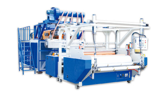 3 lagen van de Rekfilm Machine 1500mm PE Plastic Rekfilm die Machine maken