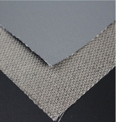 Het enige Zijsilicone Met een laag bedekte van het de Isolatie Vuurvaste Silicone van de Glasvezelstof Rubberblad