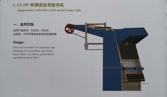 3 fase 380V 50Hz breit de Textiel het Eindigen Machine voor Geweven Farbic/Stof
