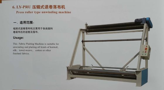 Het Type van persrol Afwikkelende Doek het Eindigen Machines 0 - 100m/Min-Snelheid