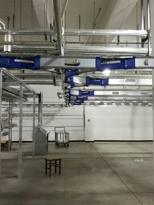 Het Kledingstuk Hangend Systeem van de workshop Intelligent Opslag