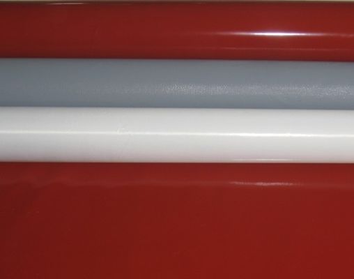 De elastische Hittebestendige Stof van de Siliconerubber Met een laag bedekte Glasvezel