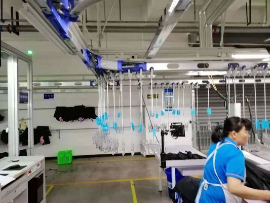 Van de opslagsystemen van de Veiricaltransportband Hand Multilayer het Kledingstuk Hangend Systeem