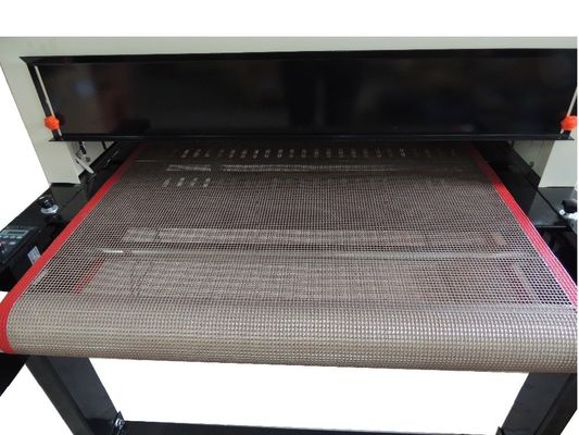 Met een laag bedekte de GlasvezelTransportband van PTFE  voor de Transportbanddroger van de T-shirtdruk