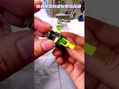 Nieuwe teflon roterende voeten rechts en links enkelvoeten geschikt voor rits op kleding