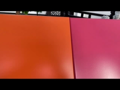 gepoetste aluminium fineer