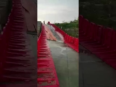 Hoogte 110cm ABS Plastic Rood Anti-UV Comfortable Flood Baffier